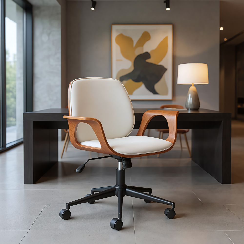 Ali Faux Leather Office Chair