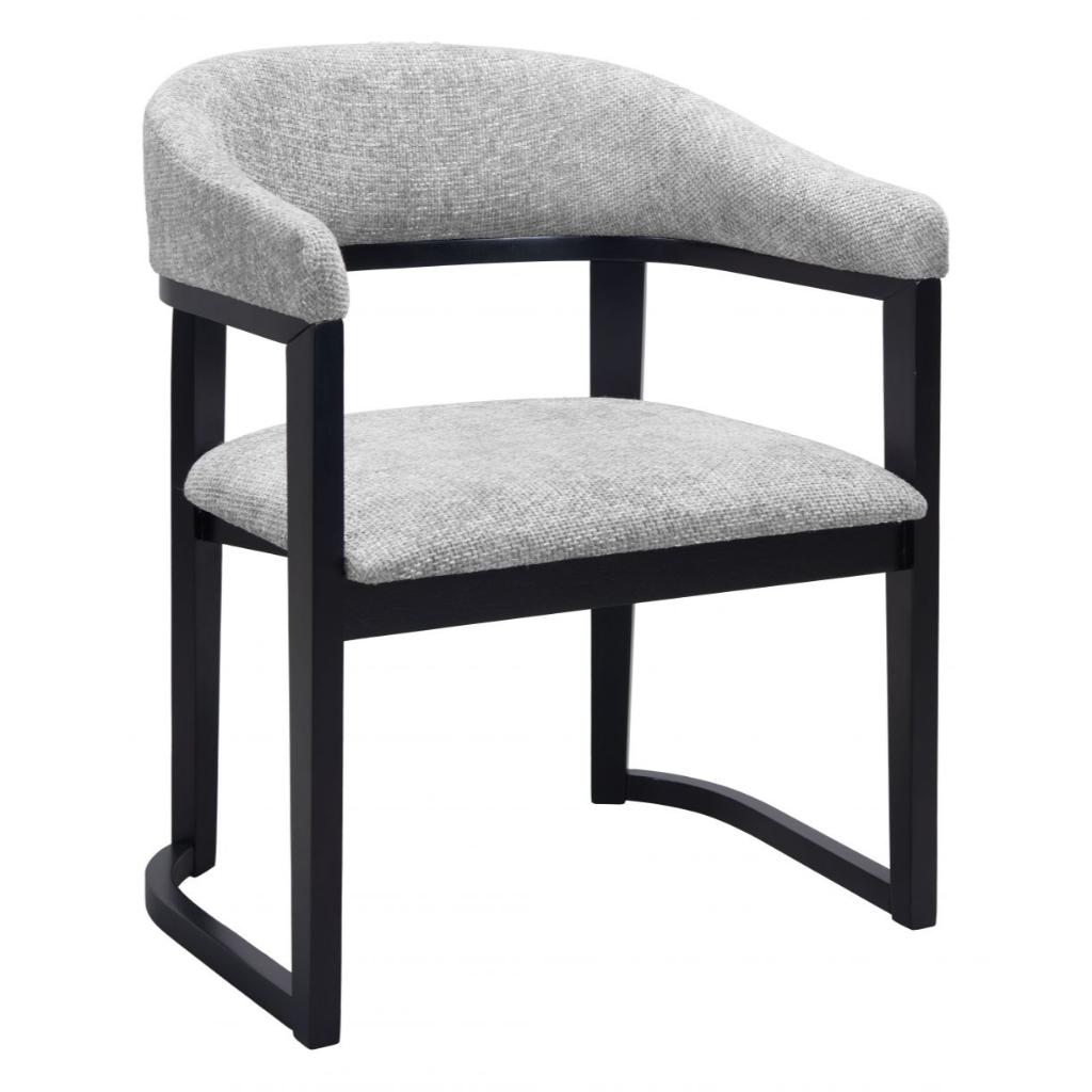 Anasa Grey Fabric Dining Chair